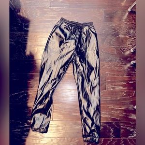 Misguided nwot faux leather joggers